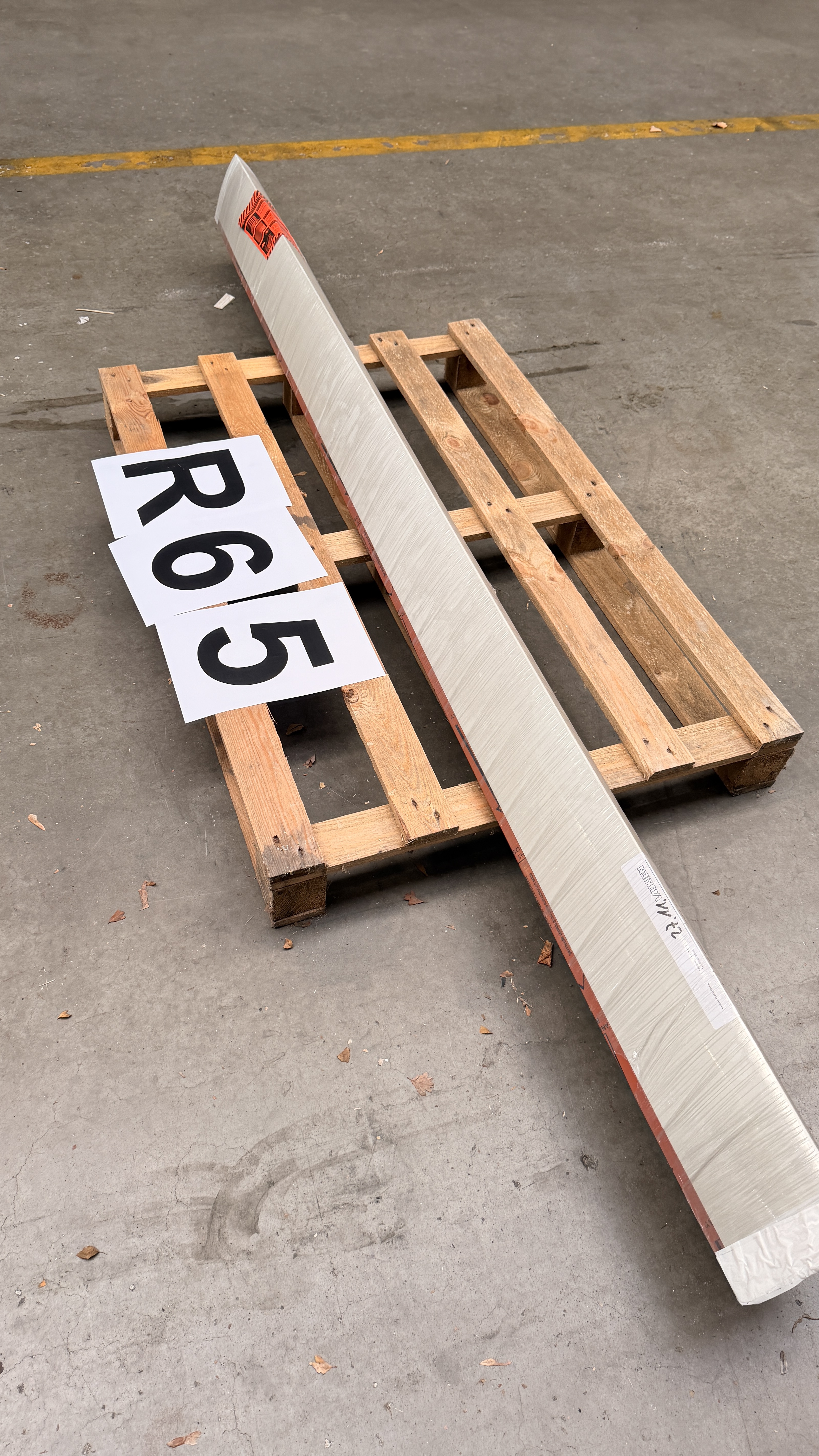 Formteil: Innenecke, Typ: 140/140, s = 0,50 mm, 25 my 8004 - 3 x Stk. a 2.400 mm