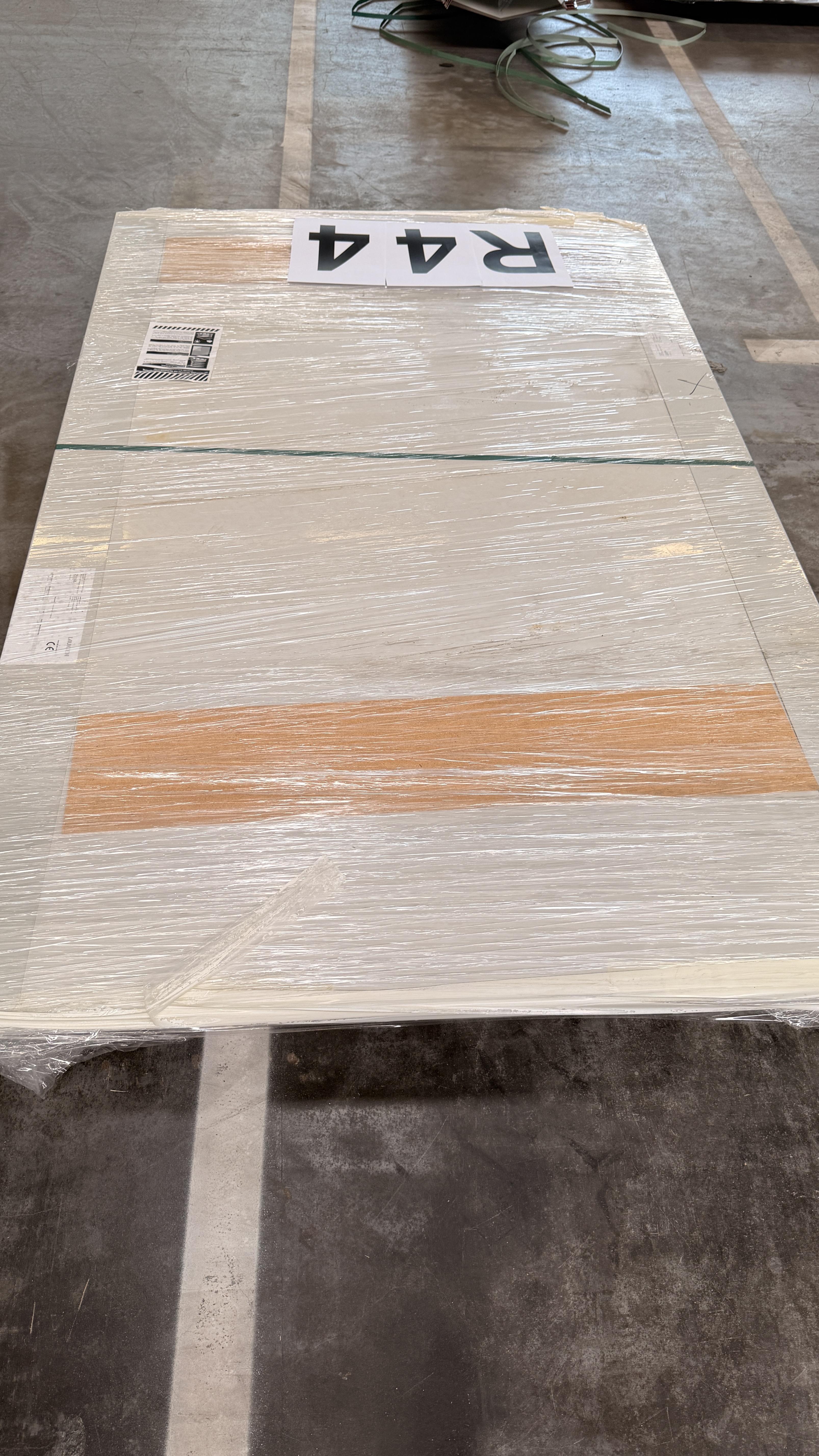 Flachblechtafeln aus Stahl, mit Schutzfolie, s = 0,75 mm, 50 my Granidur 7016  -  50,00 m²