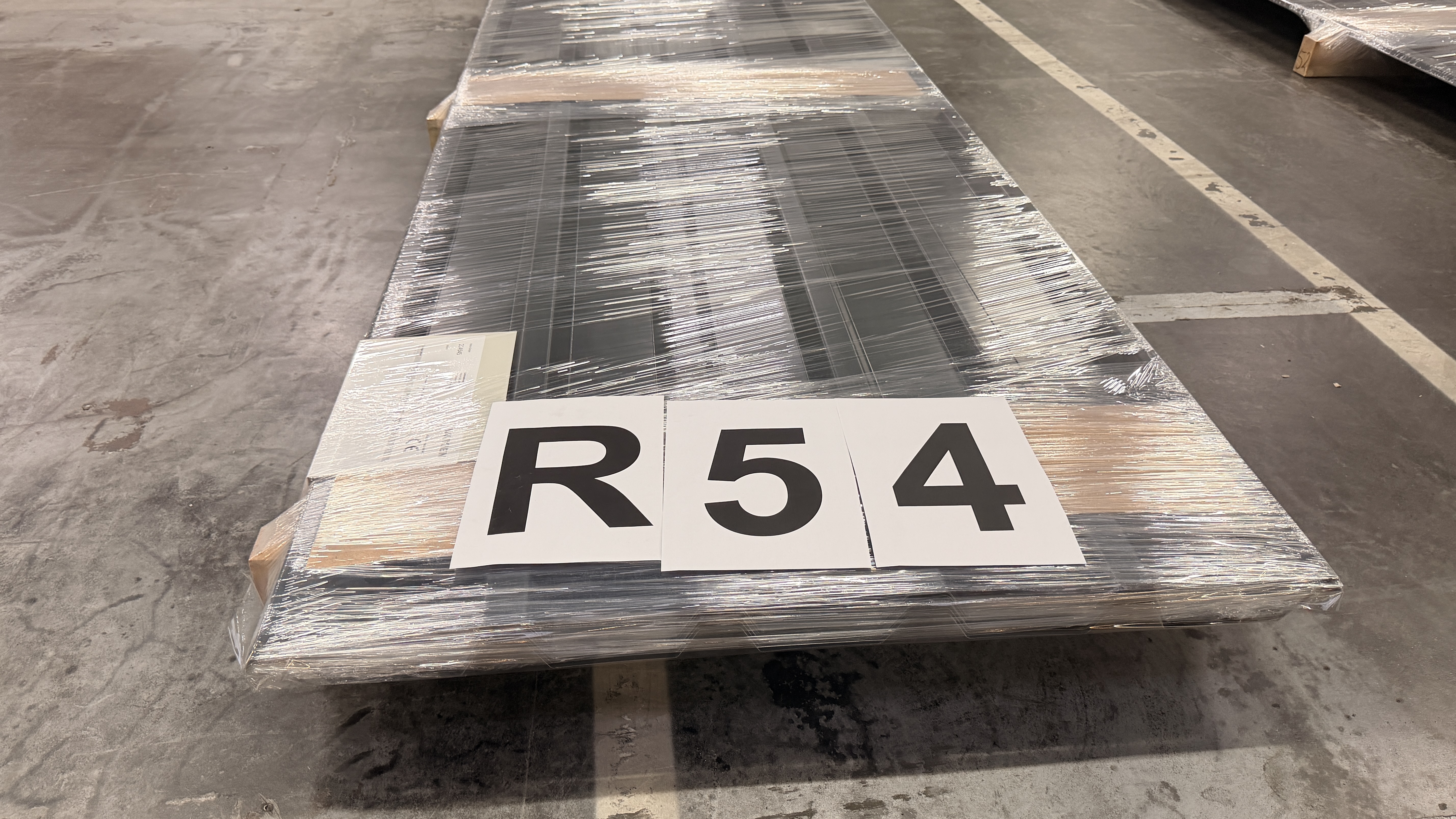 Stahltrapezprofil, Typ: 35/207 - Dach, s = 0,63 mm, Premium-Vlies mit Trennschnitt, 25 my 7016 - 49,68 m²