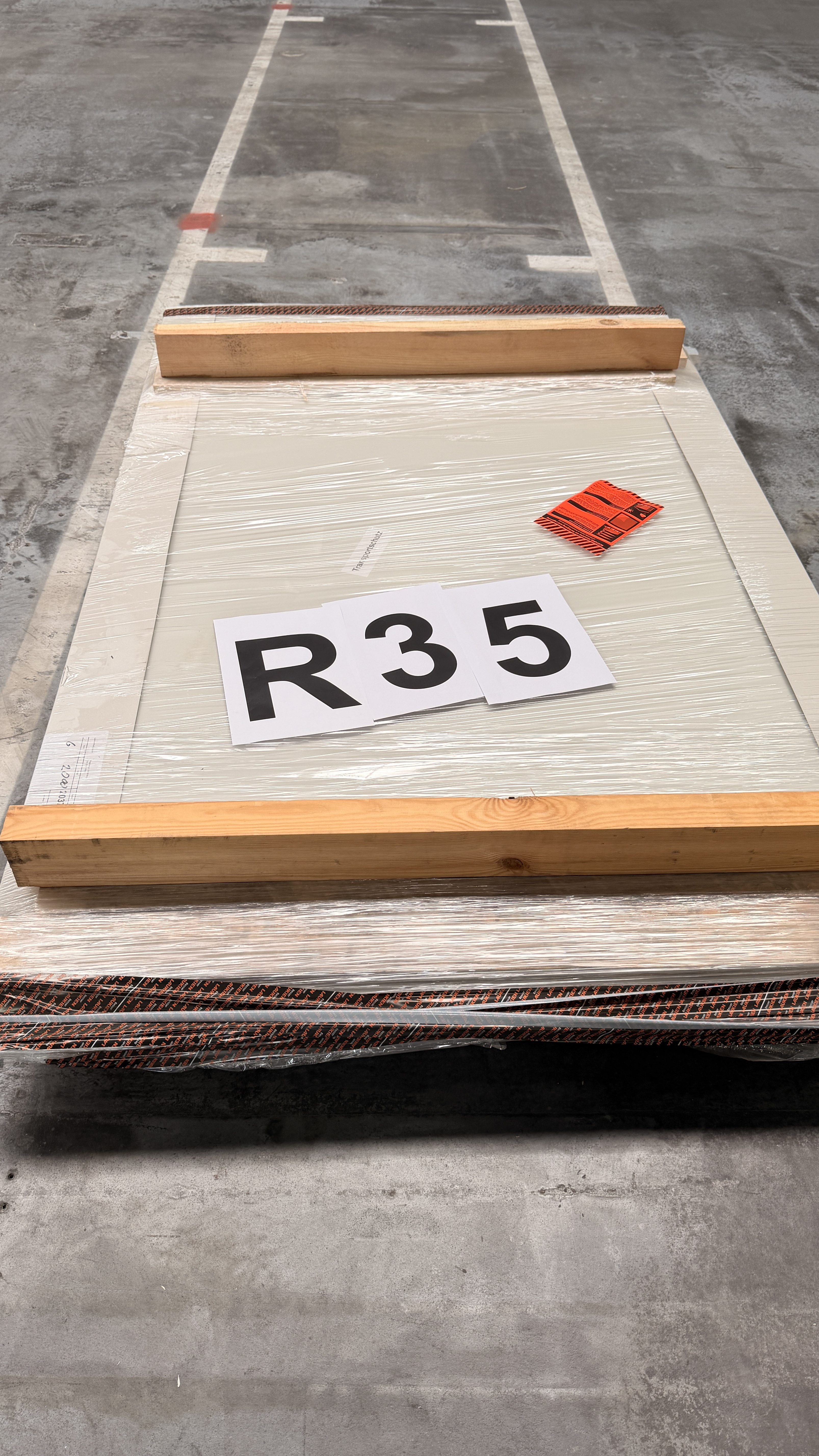 Flachblechtafeln aus Stahl, mit Schutzfolie, s = 0,50 mm, 25 my 8004  -  15,00 m²