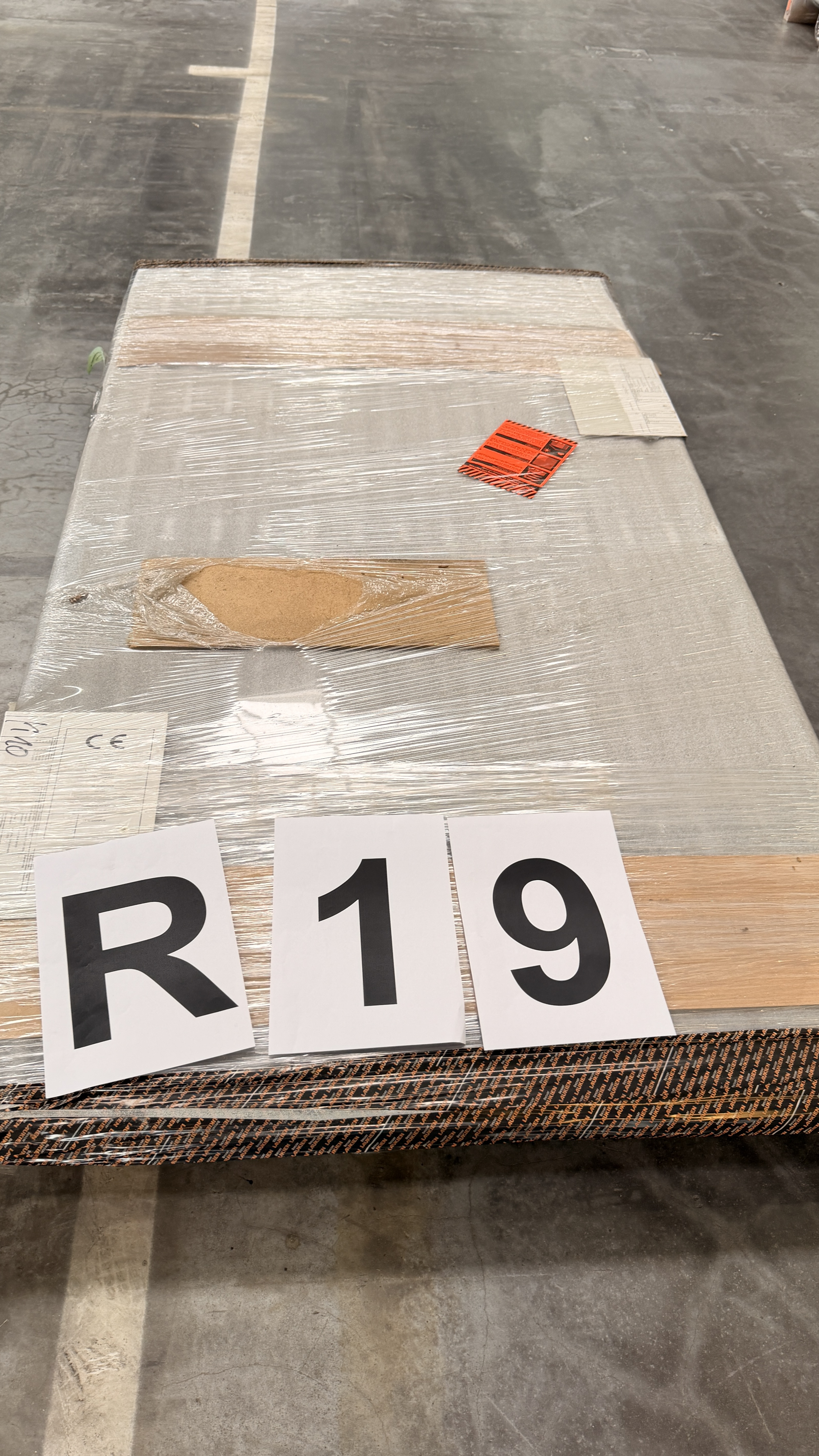 Aluminiumwellprofil, Typ: 18/76 - Wand, mit Schutzfolie, s = 0,70 mm, 25 my 7016 -  33,95 m²