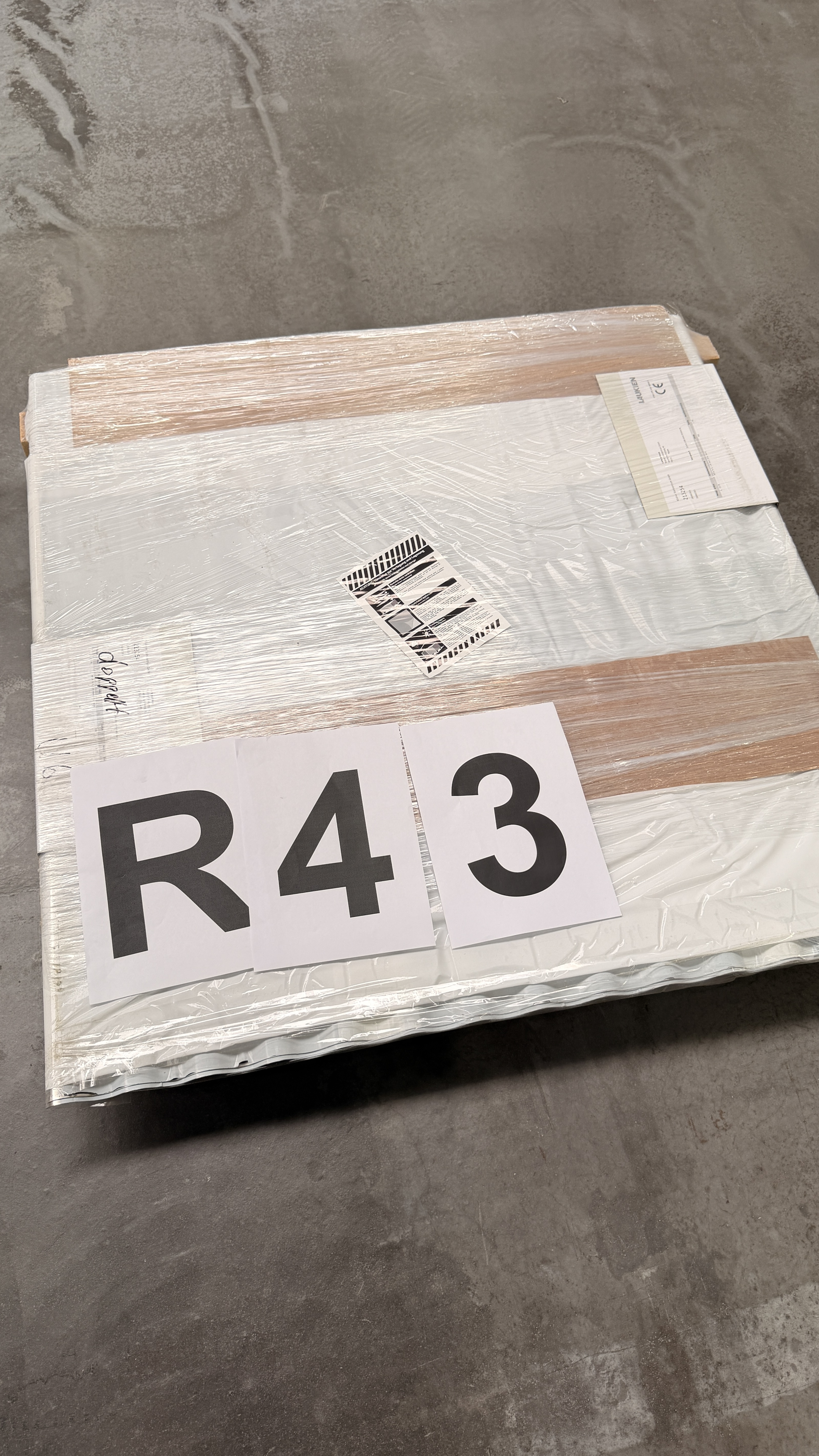 Aluminiumwellprofil, Typ: 18/76 - Dach, s = 1,00 mm, blank -  3,99 m²