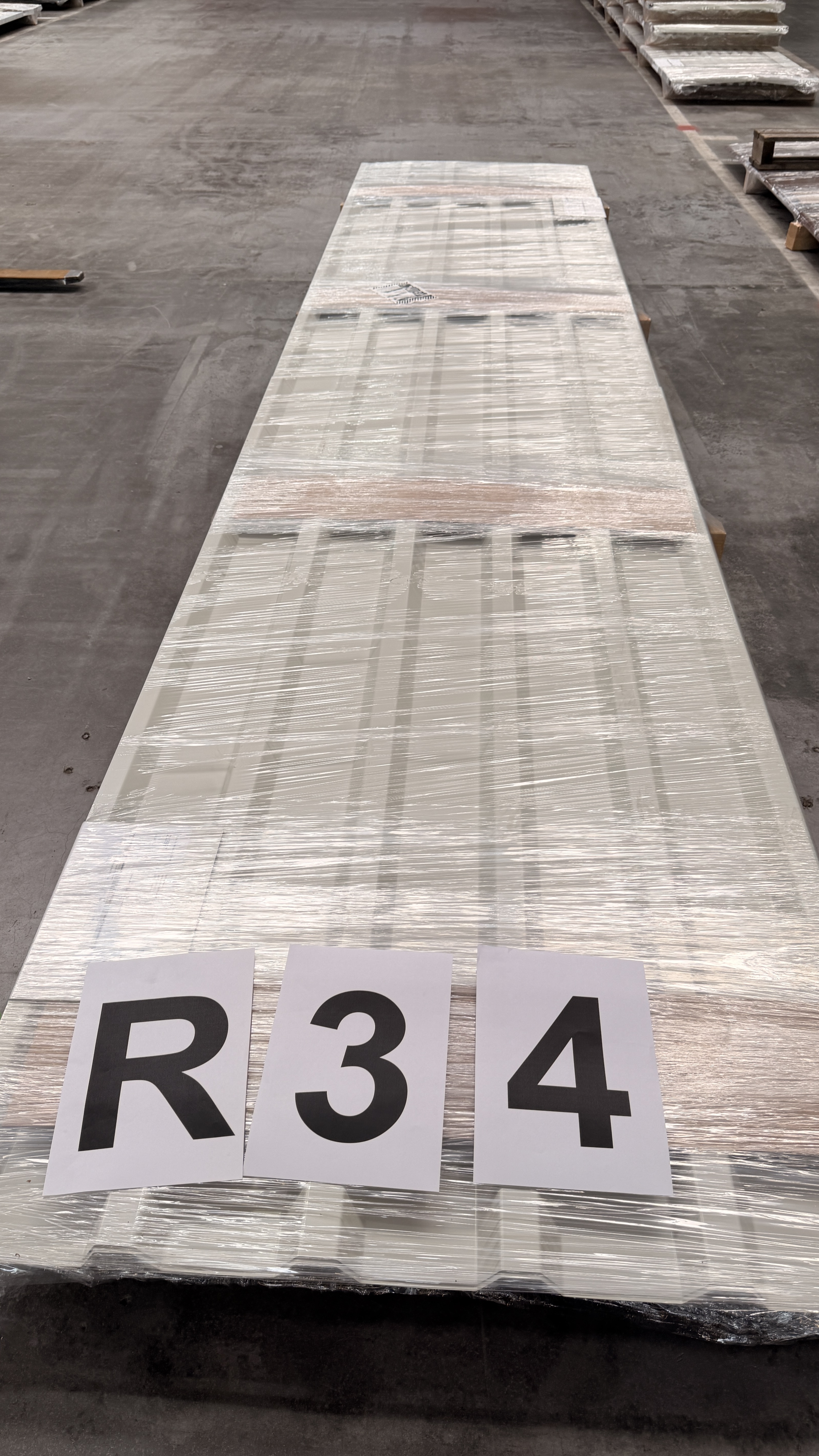 Stahltrapezprofil, Typ: 35/207 - Wand, s = 0,63 mm, 25 my 7016 - 60,58 m²