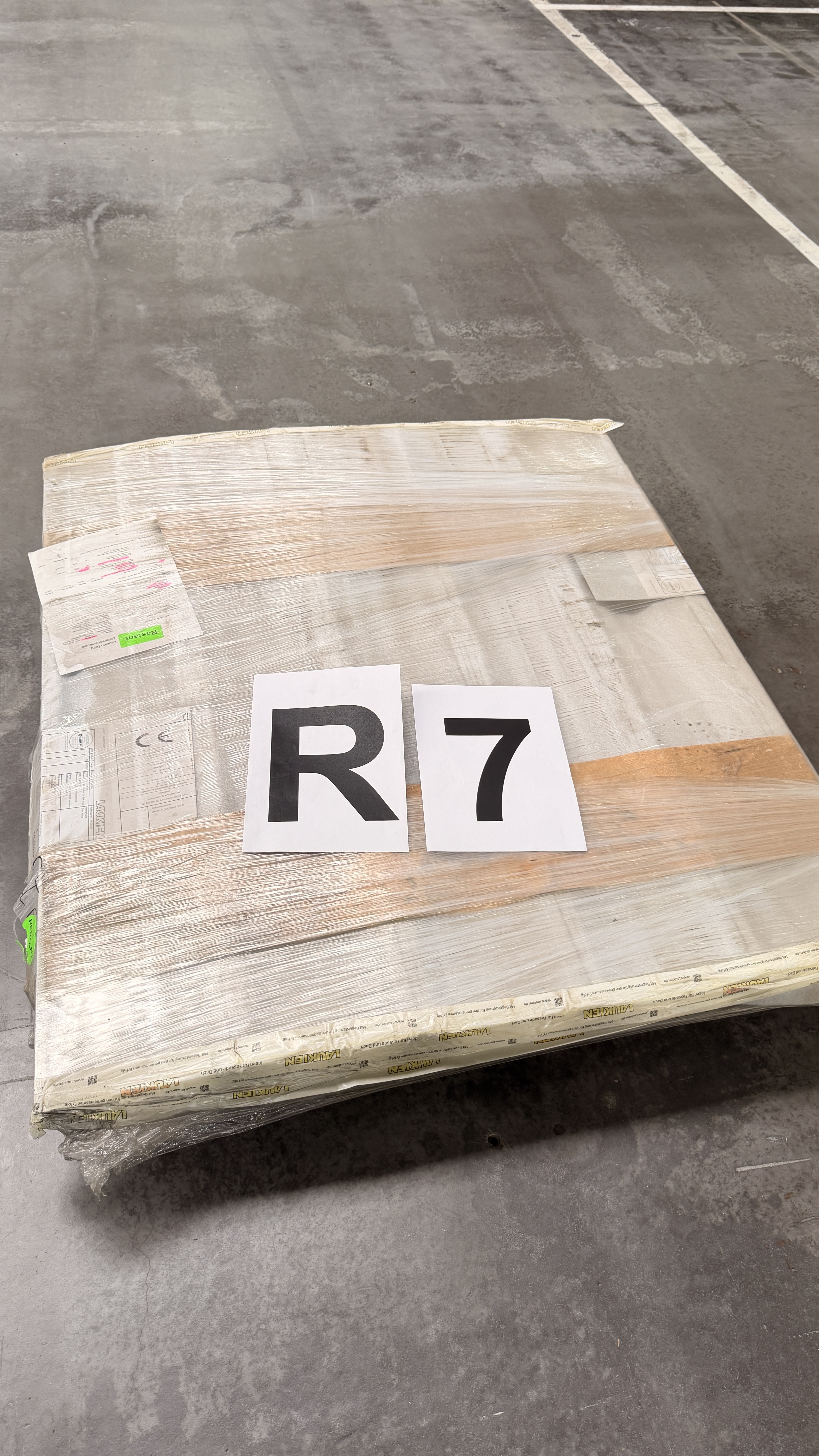 Aluminiumtrapezprofil, Typ: 35/207 - Dach, s = 0,70 mm, 25 my 9006 - 44,71 m²