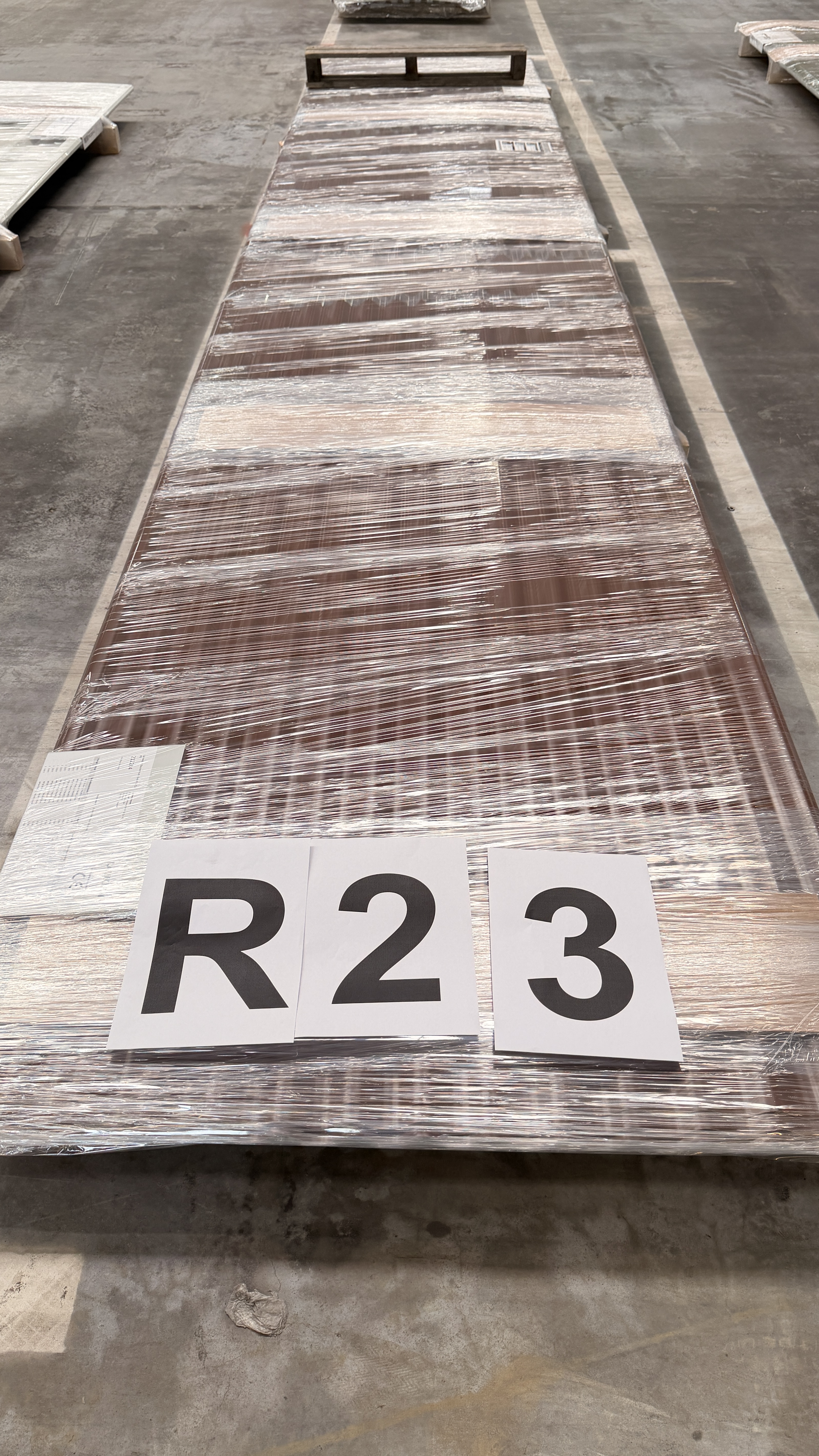 Aluminiumwellprofil, Typ: 18/76 - Dach, s = 0,70 mm, 25 my 8011 -  55,05 m²