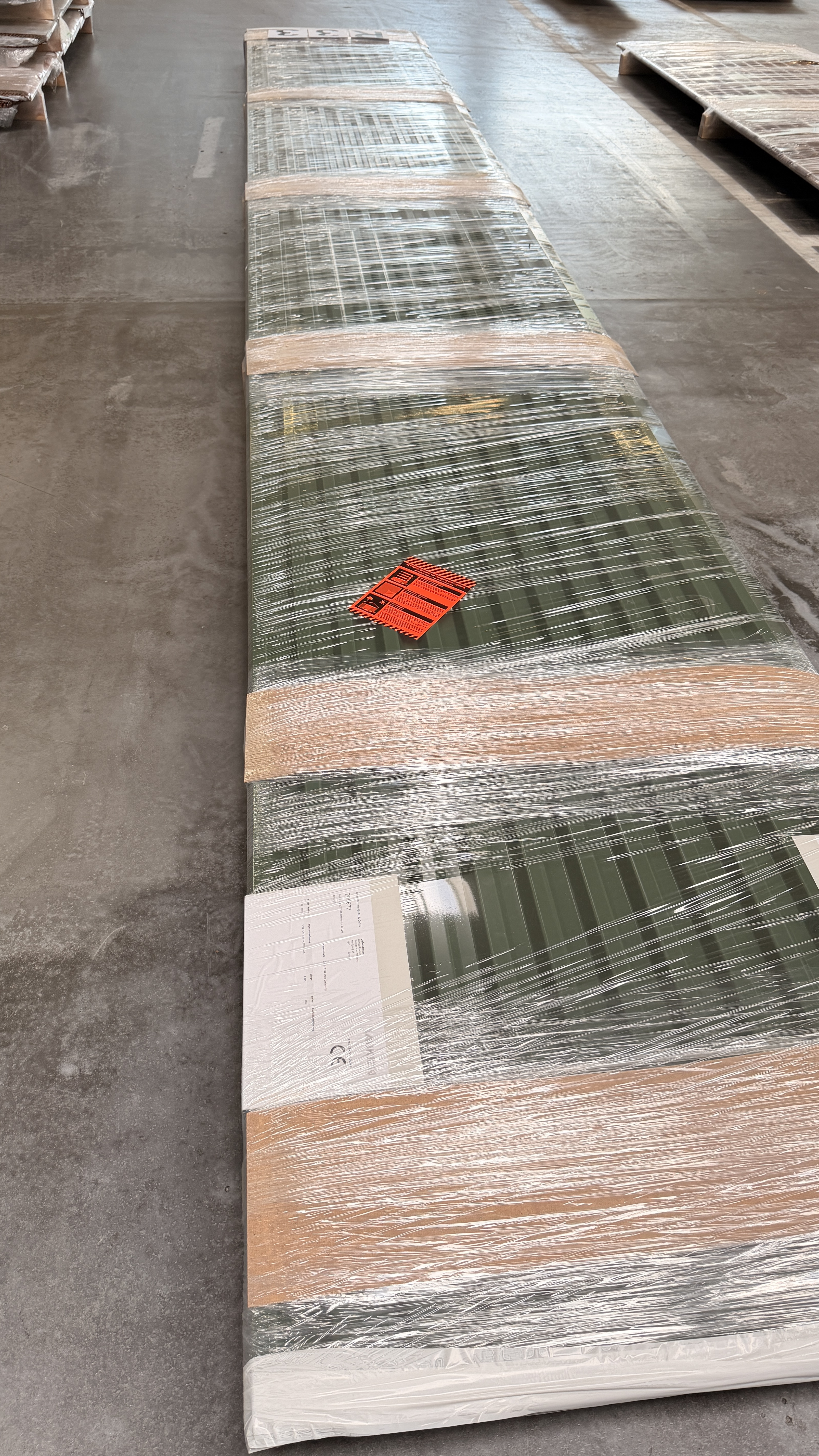 Stahltrapezprofil, Typ: 20/75 - Dach, s = 0,50 mm, 25 my 6020 - 65,71 m²
